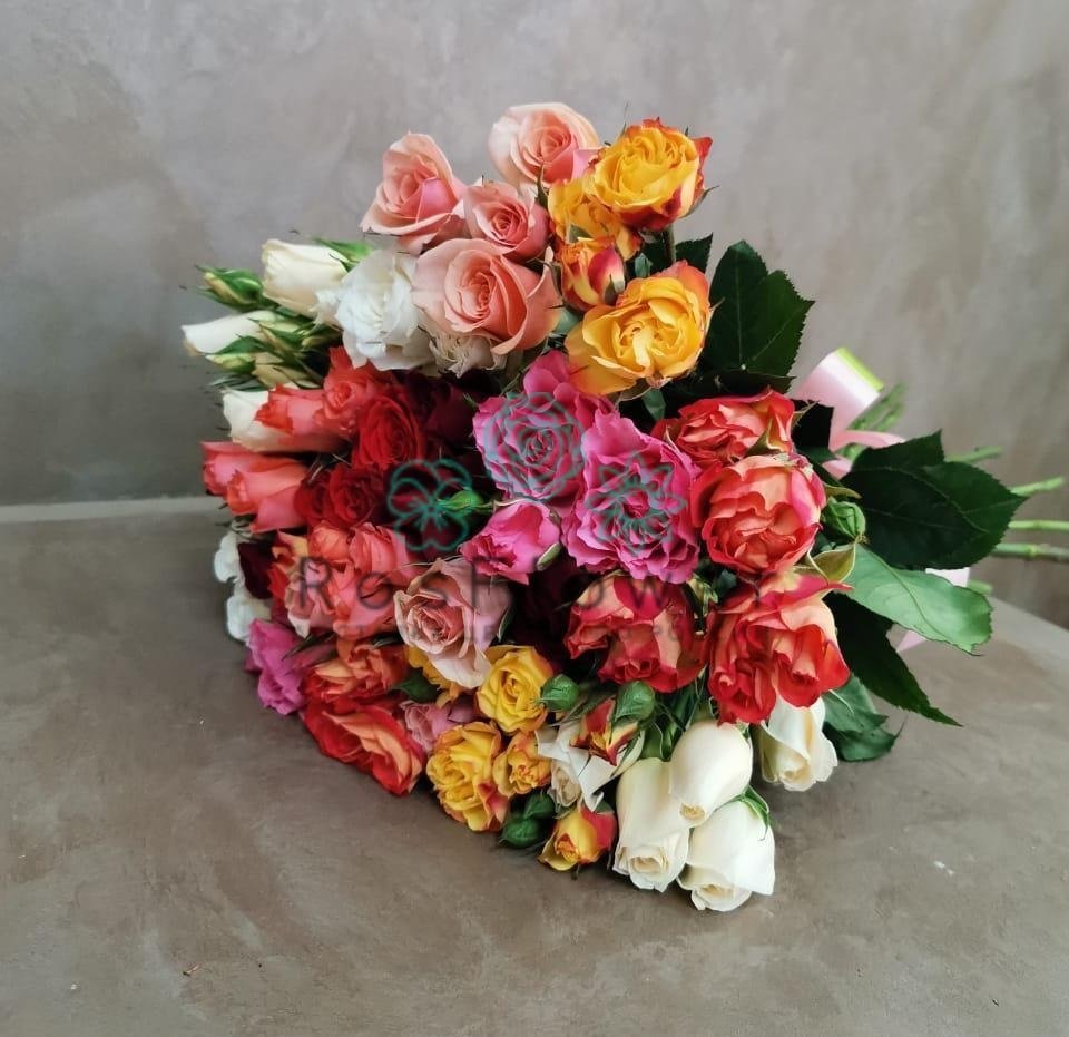 Букет цветов из: Розы в Нижнедевицком