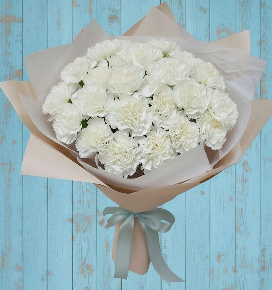 Букет цветов из: Гвоздики в Нижнедевицком