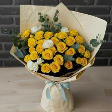 Букет цветов из:  Розы в Нижнедевицком