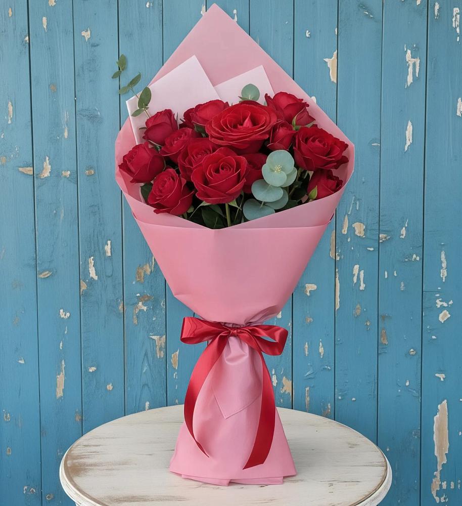 Букет цветов из: Розы в Нижнедевицком