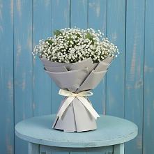 Букет цветов из:  Гипсофила в Нижнедевицком