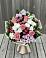Букет цветов из: Альстромерии, Гвоздики, Розы и Хризантемы в Нижнедевицком