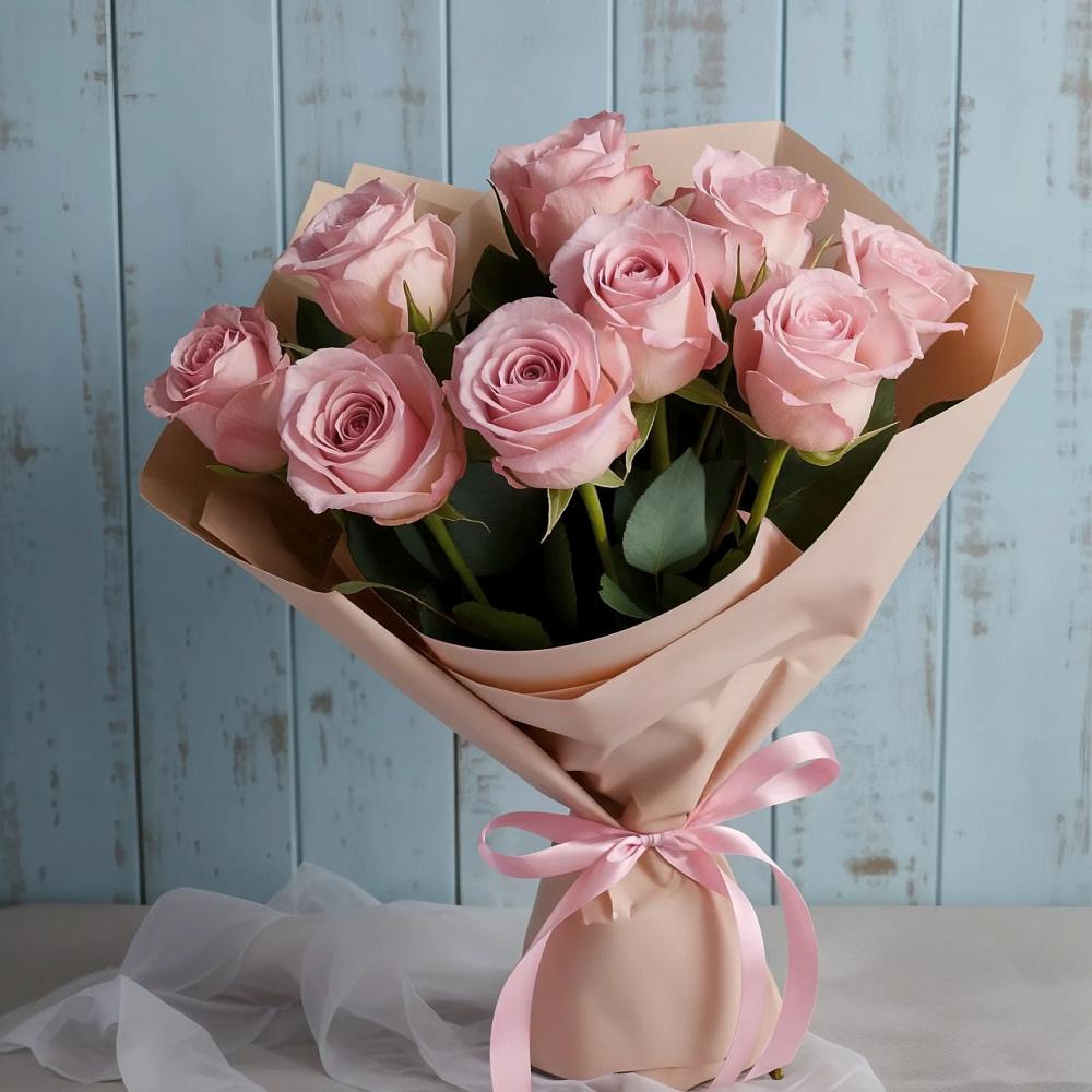 Букет цветов из: Розы в Нижнедевицком