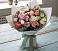 Букет цветов из: Розы, Лизиантусы и Гвоздики в Нижнедевицком