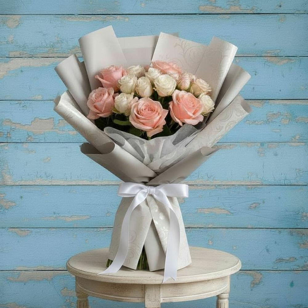 Букет цветов из: Розы в Нижнедевицком