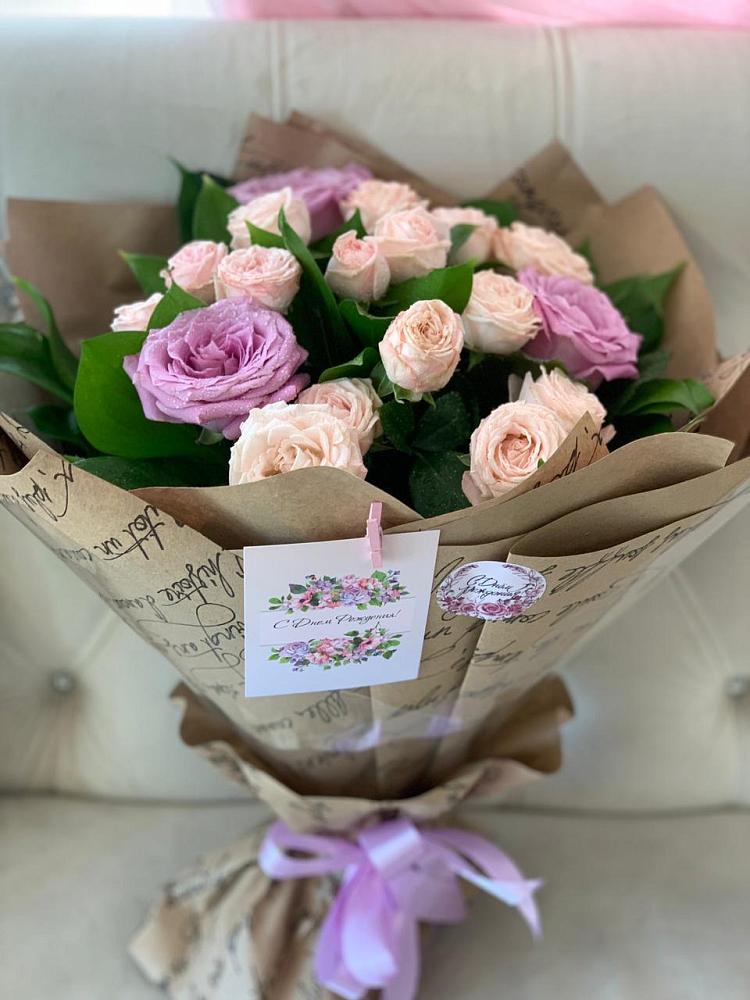 Букет цветов из: Розы в Нижнедевицком