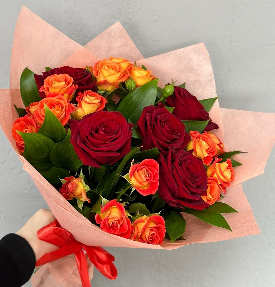 Букет Любовь и восторг в Нижнедевицком