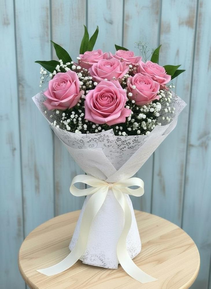 Букет цветов из: Розы в Нижнедевицком