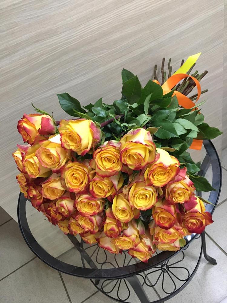 Букет Желтые розы в Нижнедевицком