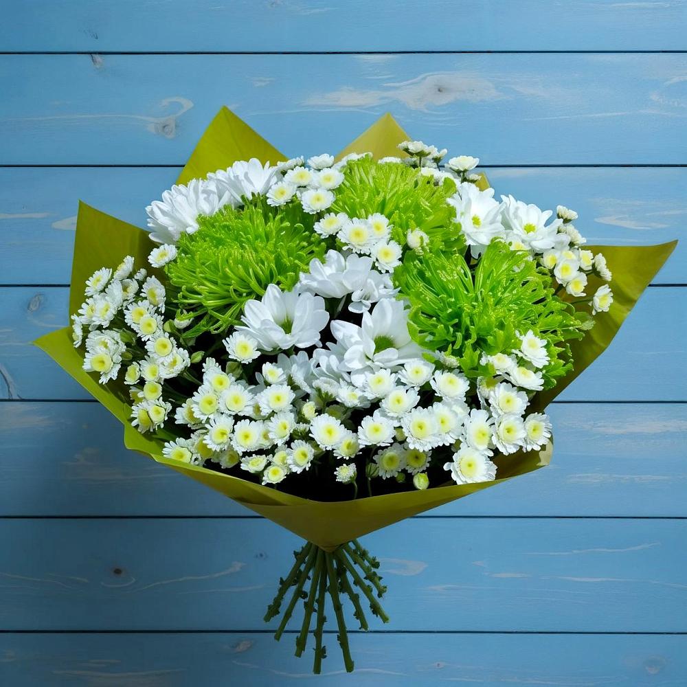 Букет цветов из: Хризантемы в Нижнедевицком