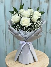 Букет цветов из:  Розы в Нижнедевицком