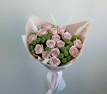 Букет цветов из:  Розы и Хризантемы в Нижнедевицком