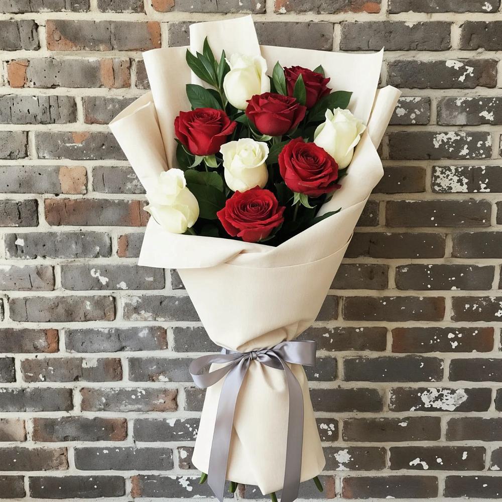 Букет цветов из: Розы в Нижнедевицком