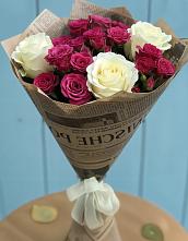 Букет цветов из:  Розы в Нижнедевицком