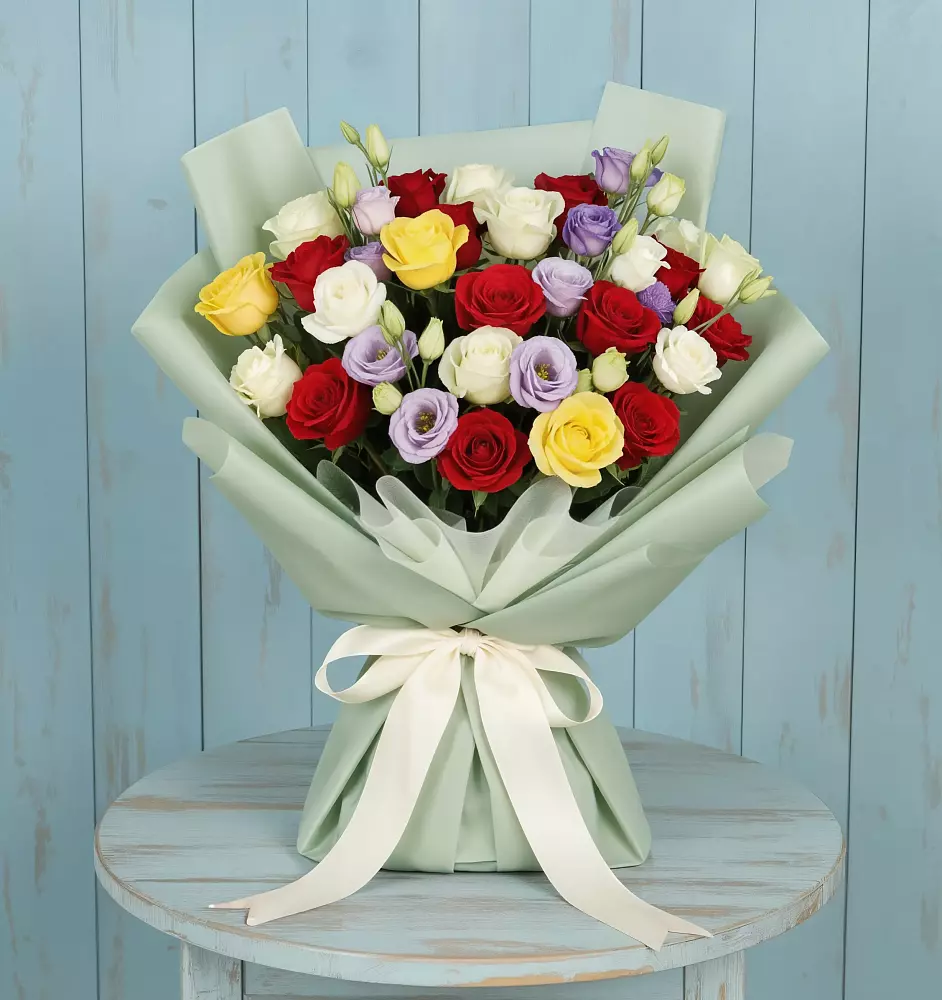 Букет цветов из: Розы в Нижнедевицком