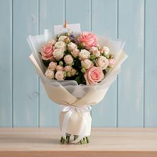 Букет цветов из:  Розы в Нижнедевицком