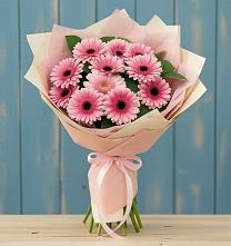 Букет цветов из:  Герберы в Нижнедевицком