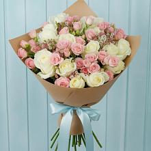 Букет цветов из:  Розы в Нижнедевицком
