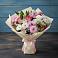 Букет цветов из: Хризантемы, Альстромерии и Розы в Нижнедевицком